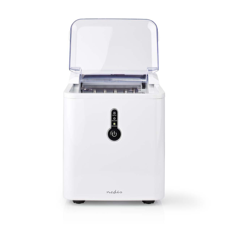 Nedis KAIC100FWT Eiswürfelbereiter  1.5 l | 12 kg | Kunststoff