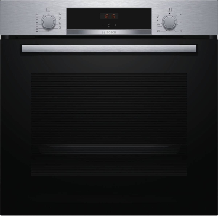 Bosch HBA514BS3 Einbau-Backofen 60 x 60 cm Edelstahl 