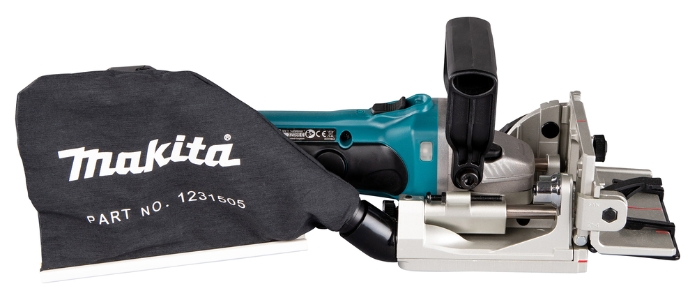 Makita DPJ180Z  Akku-Flachdübelfräse LXT 18 V • 6.500 U/min • 100 mm