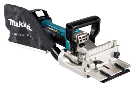 Makita DPJ180Z  Akku-Flachdübelfräse LXT 18 V • 6.500 U/min • 100 mm