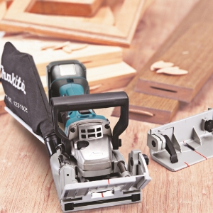 Makita DPJ180Z  Akku-Flachdübelfräse LXT 18 V • 6.500 U/min • 100 mm