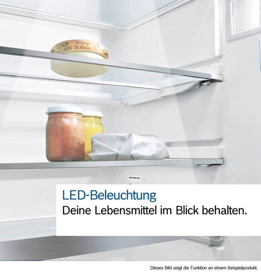 Siemens KIV86VFE1 Einbau-Kühl-Gefrier-Kombination mit Gefrierbereich 177.2 x 54.1 cm, Flachscharnier
