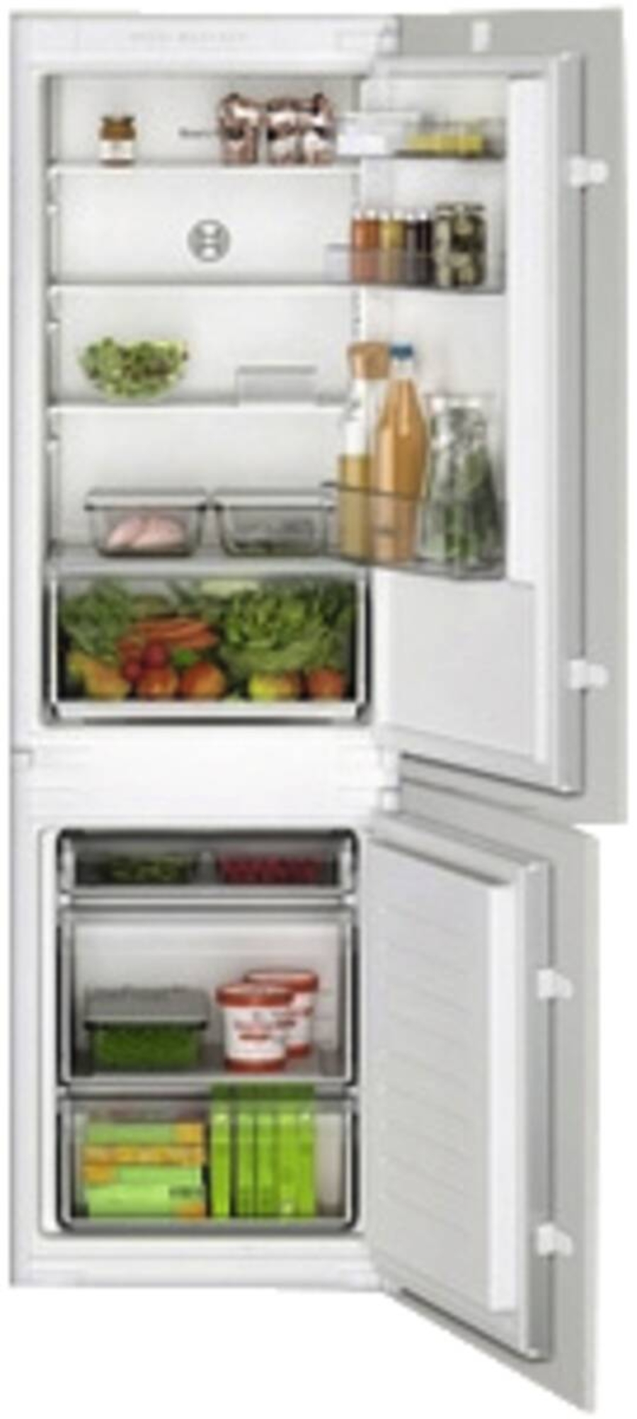 Bosch KIV865SE0 Einbau Kühl-Gefrier-Kombination mit Gefrierbereich 177.2 x 54.1 cm, Schleppscharnier