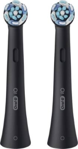 Oral-B Aufsteckbürsten iO Ultimative Reinigung Schwarz 2er  für elektrische Oral-B iO Zahnbürsten, 