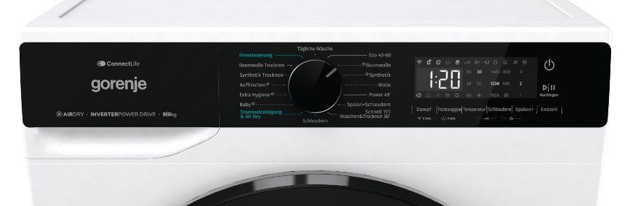 Gorenje WD2PA964ADW/AT Waschtrockner 9 kg Waschen 6 kg Trocknen 20015045
