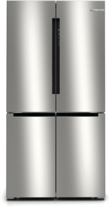 Bosch KFN96VPEA Multidoor/Frenchdoor Metallic-Silber NoFrost,Fleischfach (VitaFresh),Gemüsefach (VitaFresh)