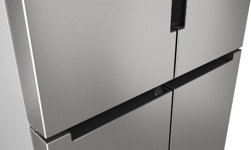 Bosch KFN96VPEA Multidoor/Frenchdoor Metallic-Silber NoFrost,Fleischfach (VitaFresh),Gemüsefach (VitaFresh)