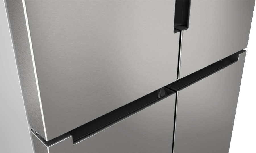 Bosch KFN96VPEA Multidoor/Frenchdoor Metallic-Silber NoFrost,Fleischfach (VitaFresh),Gemüsefach (VitaFresh)