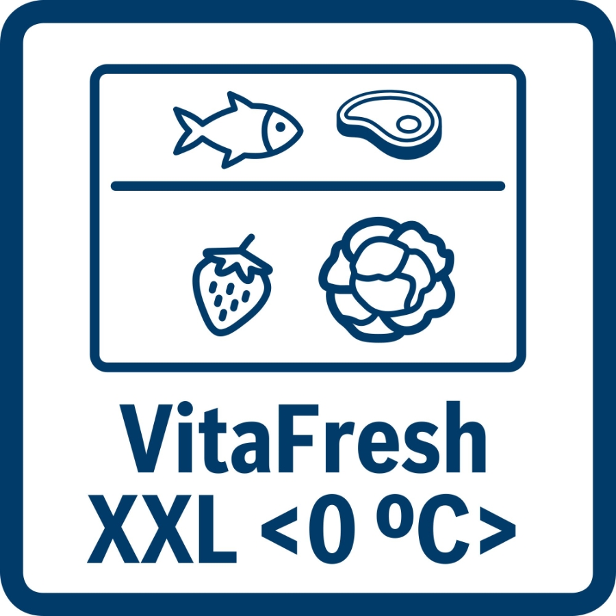 Bosch KFN96VPEA Multidoor/Frenchdoor Metallic-Silber NoFrost,Fleischfach (VitaFresh),Gemüsefach (VitaFresh)