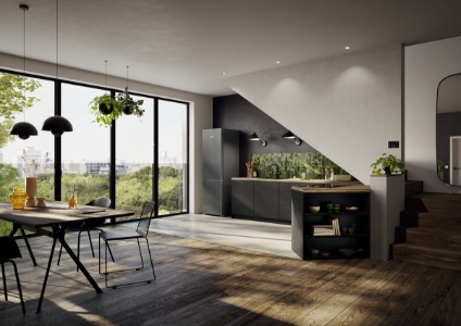 Liebherr CNdgc 5703 Pure Kühl-Gefrierkombination mit EasyFresh  NoFrost Dark Grey