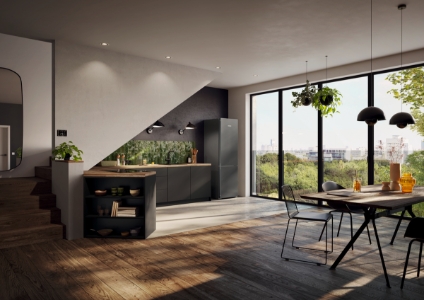 Liebherr CNdgc 5703 Pure Kühl-Gefrierkombination mit EasyFresh  NoFrost Dark Grey