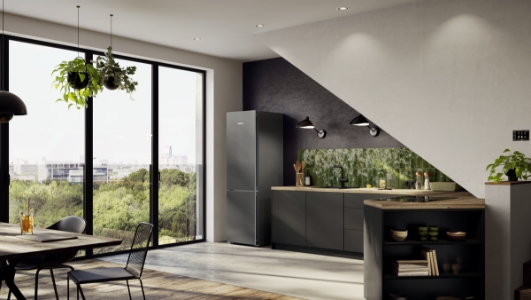 Liebherr CNdgc 5703 Pure Kühl-Gefrierkombination mit EasyFresh  NoFrost Dark Grey