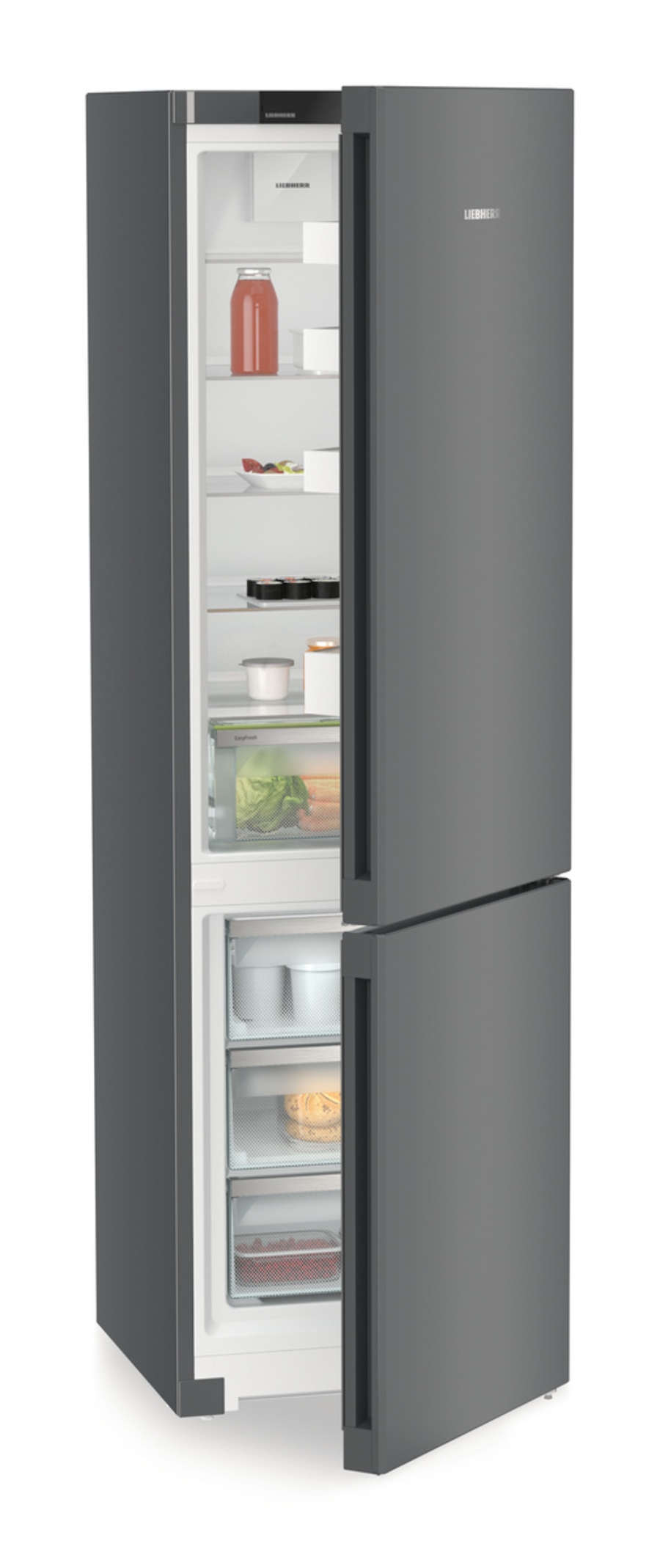 Liebherr CNdgc 5703 Pure Kühl-Gefrierkombination mit EasyFresh  NoFrost Dark Grey