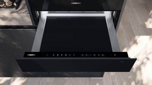 Siemens BI710C1B1 Wärmeschublade  schwarz Edelstahl  