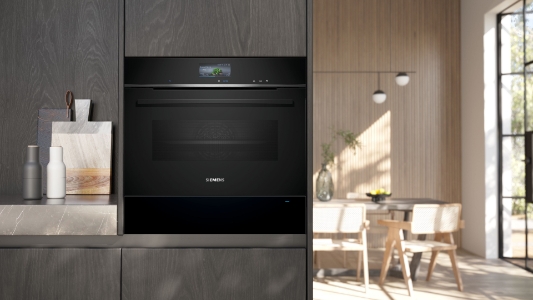 Siemens BI710C1B1 Wärmeschublade  schwarz Edelstahl  