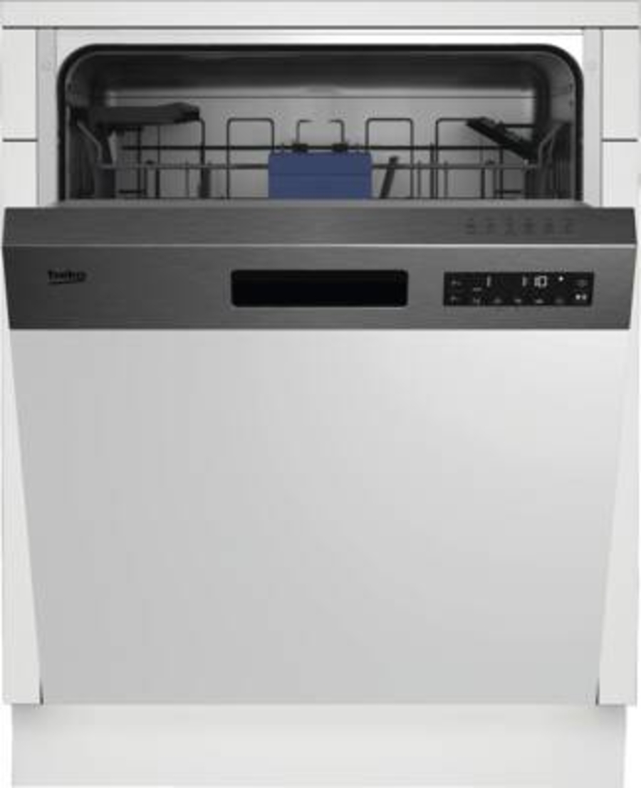 Beko BDSN26440X Geschirrspüler EInbau teilintegriert 60 cm 