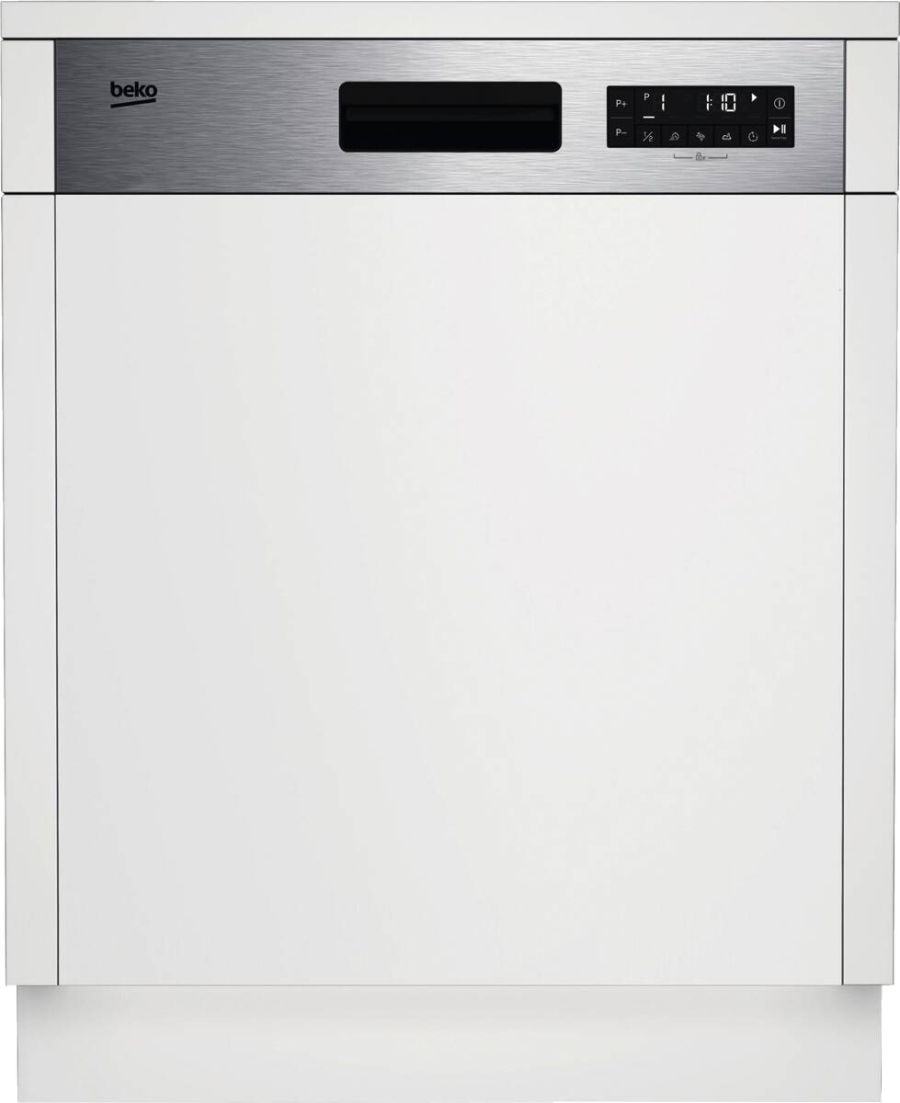 Beko BDSN26440X Geschirrspüler EInbau teilintegriert 60 cm 