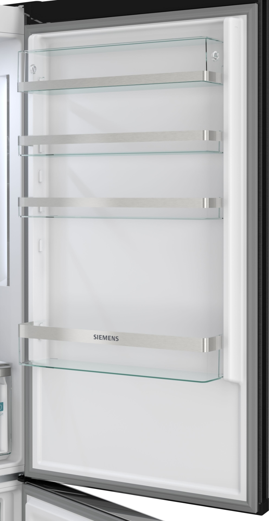 Siemens KG49N4XAF Kühl Gefrierkombination Schwarz gebürstet NoFrost,hyperFresh,