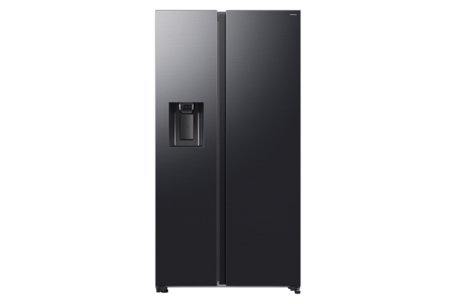 Samsung RS70F64KDFEF Side by Side NoFrost 640 Liter Dark Inox ,Festwasser