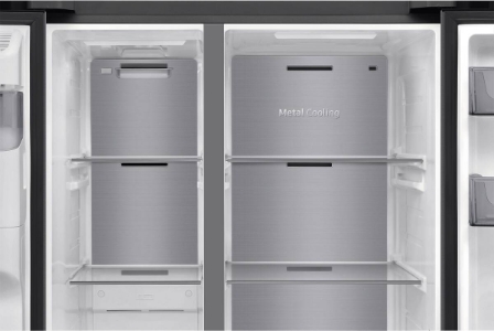 Samsung RS70F64KETEF Side by Side Nofrost  640Liter Edelstahl,Festwasser