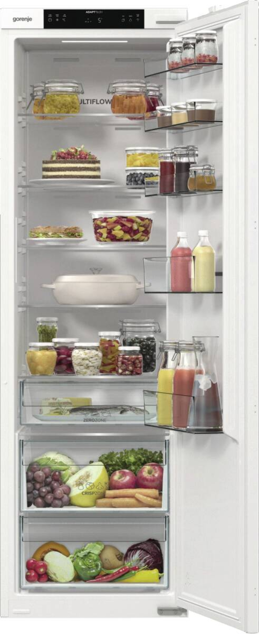 Gorenje RI517E41WF Kühlschrank Einbau 178cm Weiss Schlepptür