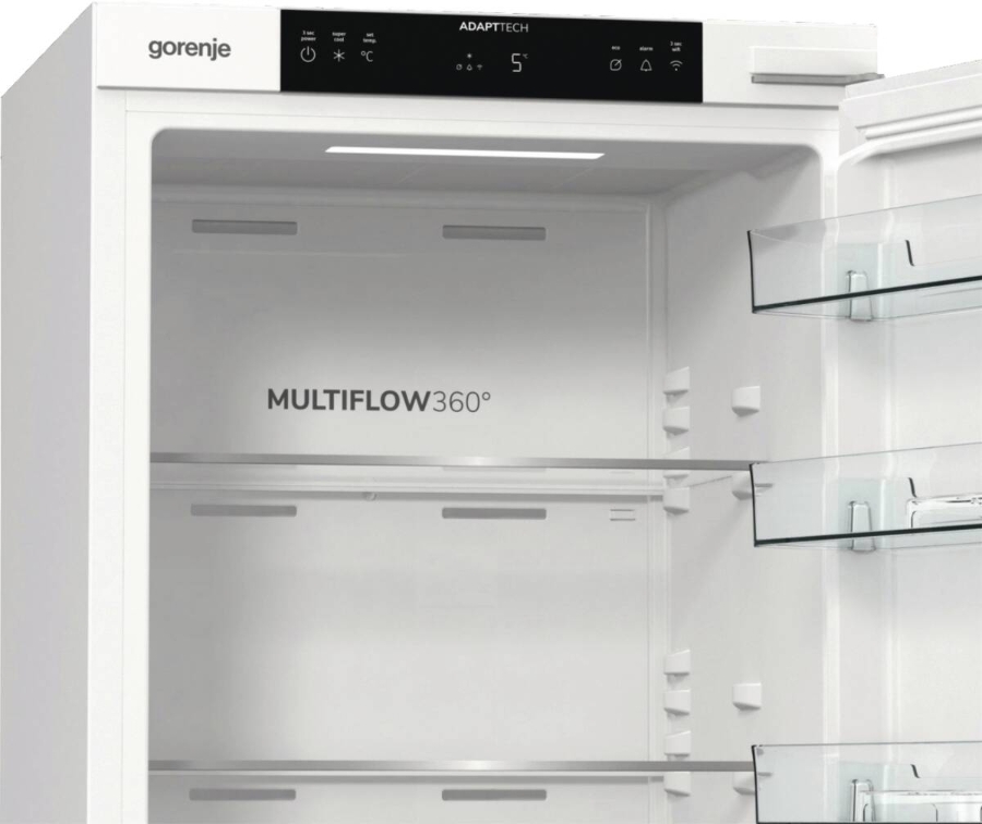 Gorenje RI517E41WF Kühlschrank Einbau 178cm Weiss Schlepptür