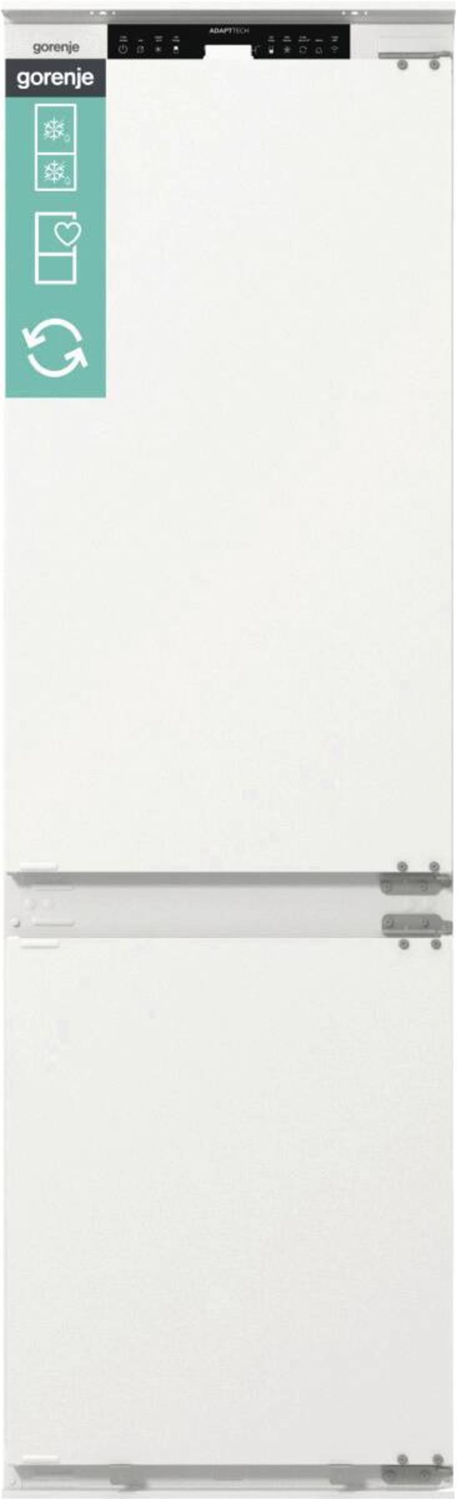 Gorenje NRKI517E61WF Kühl-Gefrierkombination NoFrost 178cm 