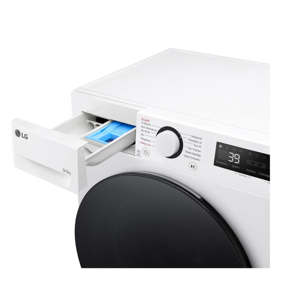LG V5WD95SLIM  Waschtrockner 9kg Waschen 5 Kg Trocknen 1200 U/Min , Steam  ,Inverter Direct Drive