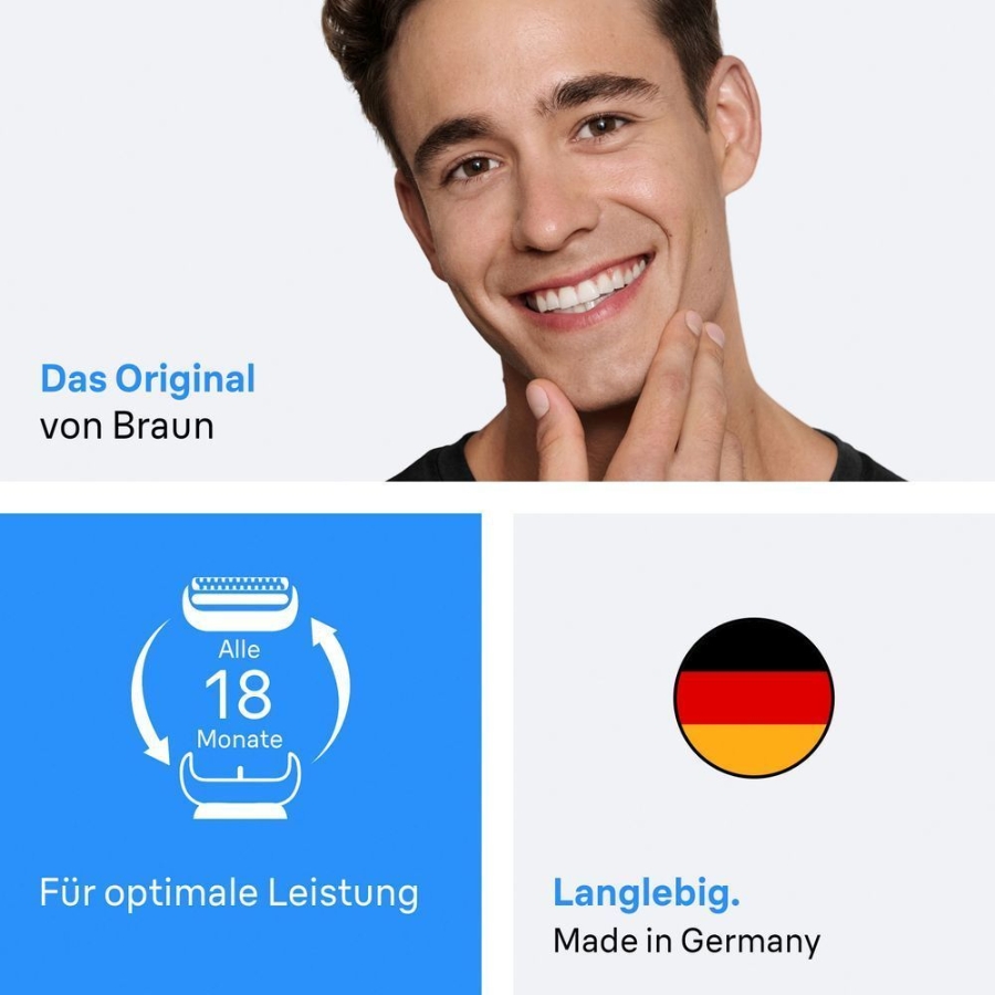 Braun Personal Care 32B Series 3+ Elektrorasierer ORIGINAL Scherkopf 