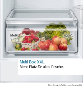 Bosch KIR81VFE0 Kühlschrank Einbau 178cm Nische Festtür