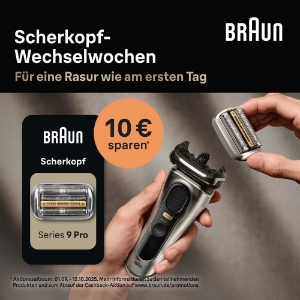 Braun Personal Care 96M Series 9 PRO+ Elektrorasierer ORIGINAL Scherkopf 