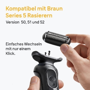 Braun Personal Care 54B Series 5 Elektrorasierer ORIGINAL Scherkopf 
