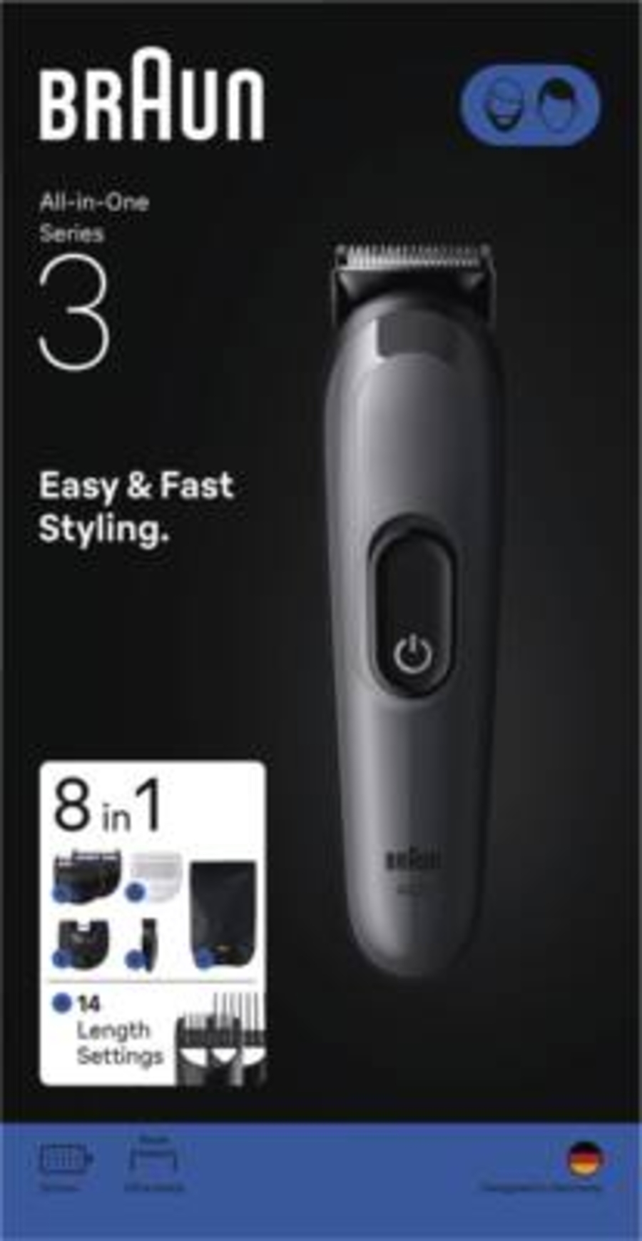 Braun Personal Care AIO3540 Series 3 All-In-One Style Kit AIO3540 