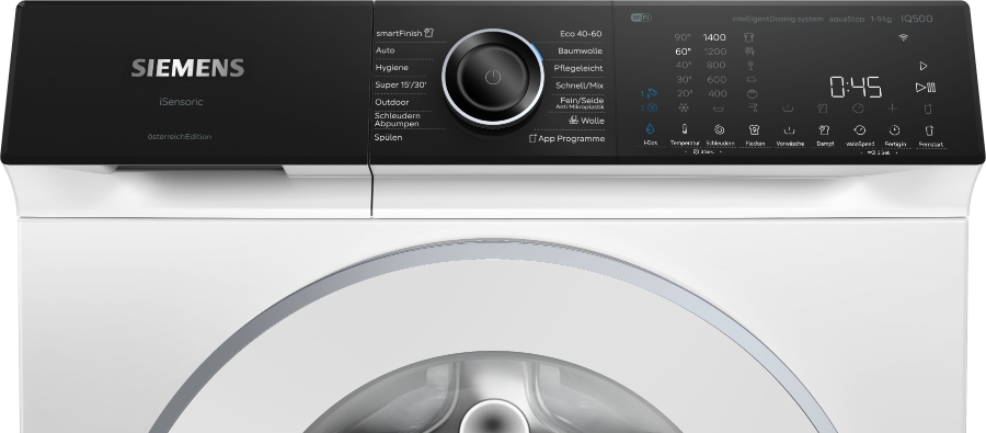 Siemens WG44H2A8AT Waschmaschine 9kg 1400 U/min i-DOS,HomeConnect---5 Jahre Garantie