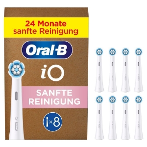 Oral-B Oral-B Aufsteckbürsten iO Sanfte Reinigung 8er FFU 8700216774130