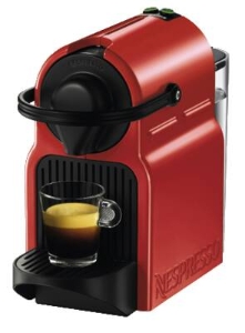Krups XN1005 Nespresso Kaffeemaschine INISSIA Rot (VPB) Kapselmaschine, verpackungsbeschädigt