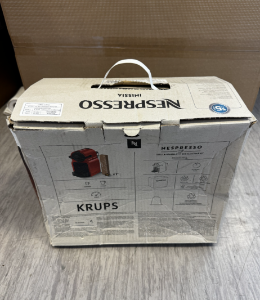 Krups XN1005 Nespresso Kaffeemaschine INISSIA Rot (VPB) Kapselmaschine, verpackungsbeschädigt