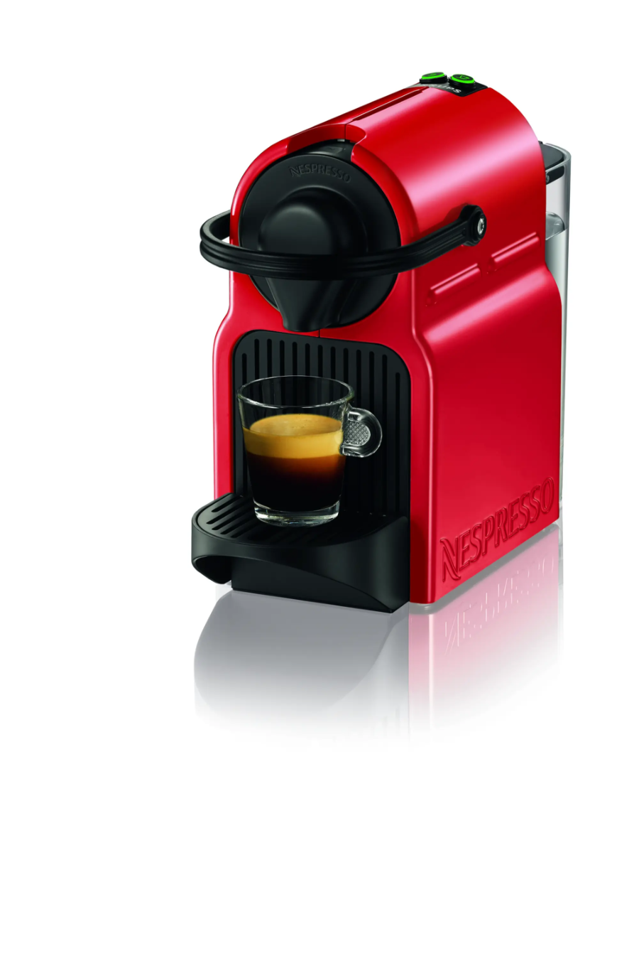 Krups XN1005 Nespresso Kaffeemaschine INISSIA Rot (VPB) Kapselmaschine, verpackungsbeschädigt