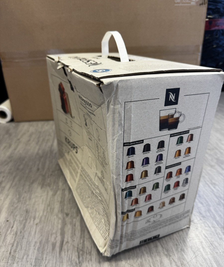 Krups XN1005 Nespresso Kaffeemaschine INISSIA Rot (VPB) Kapselmaschine, verpackungsbeschädigt