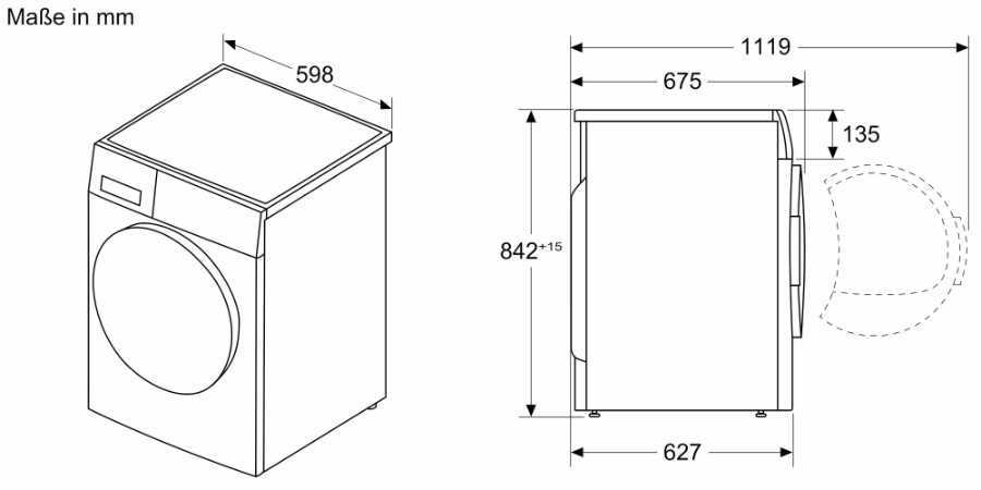 Bosch WRB247C40 Wärmepumpentrockner 9kg 
