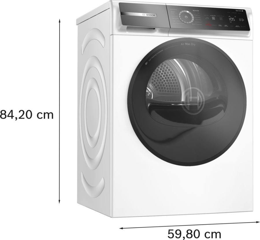 Bosch WRB247C40 Wärmepumpentrockner 9kg 