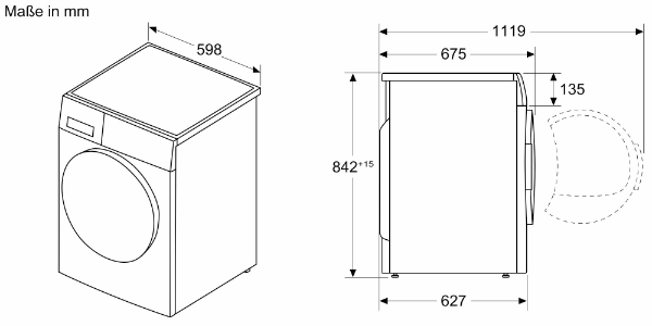 Siemens WR47B2C40 Wärmepumpentrockner 9kg 