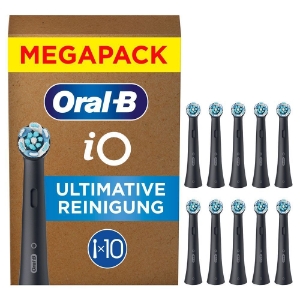 Oral-B Aufsteckbürsten iO Ultimative Reinigung 10er FFU schwarz 8700216777131