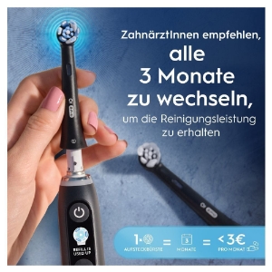 Oral-B Aufsteckbürsten iO Ultimative Reinigung 10er FFU schwarz 8700216777131