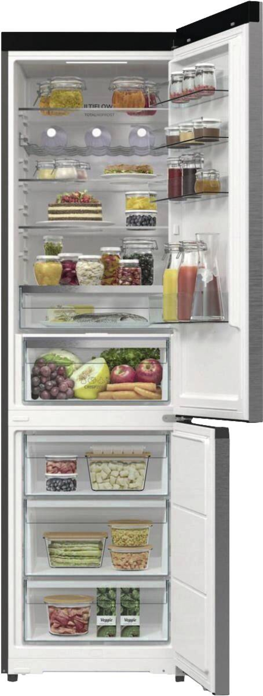 Gorenje NRB620C61X4WFE Kühl-Gefrierkombination Stand  