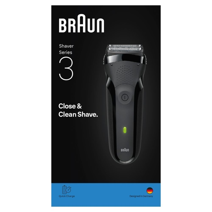 Braun Personal Care Series 3 300 Elektrorasierer, Trockenrasierer 