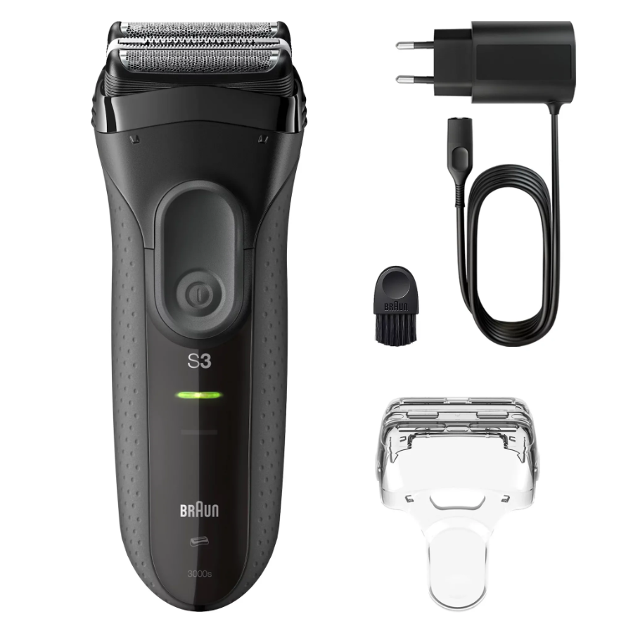 Braun Personal Care Series 3 3000 Black/Grey Rasierer  