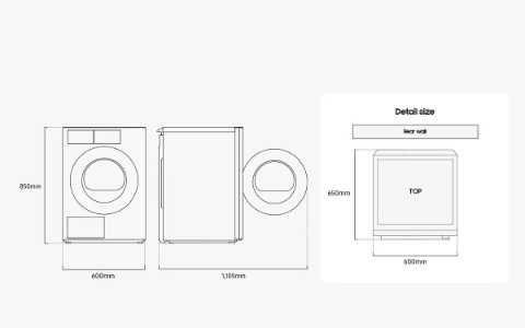 Samsung DV90F09F4SU3  AI Wärmepumpentrockner 9 kg  AI Dry+,App-Steuerung (Wi-Fi ),Touchscreen