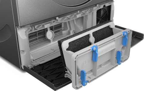 Bosch WQG243DR10 Wärmepumpentrockner, 9 kg, Grau 