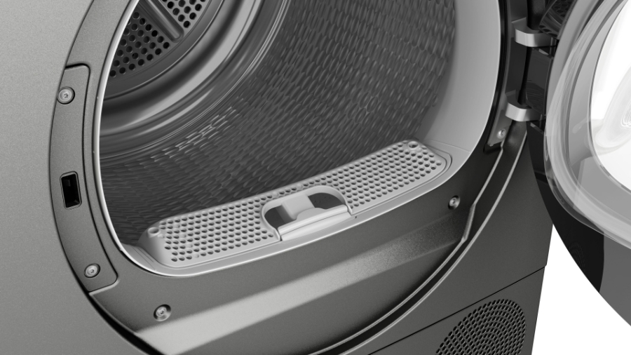 Bosch WQG243DR10 Wärmepumpentrockner, 9 kg, Grau 